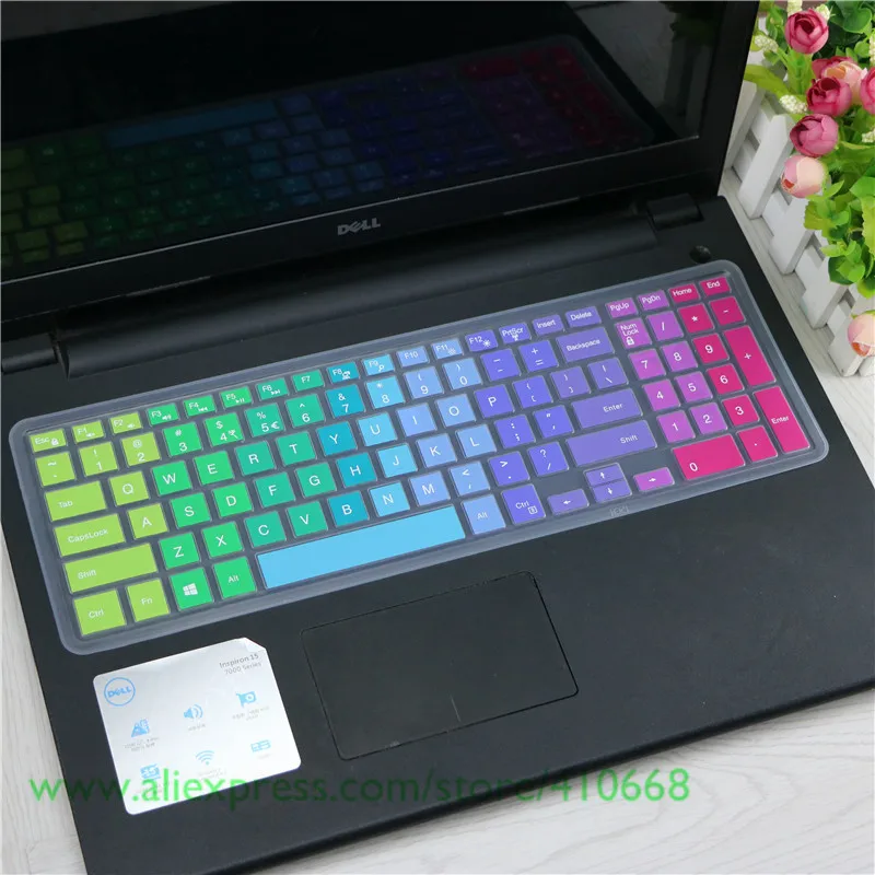 15.6 17.3 inch Silicone Keyboard Cover Protector Skin For Dell Alienware M15 M17 2019 Version ( ALW17M-D3725S） | Компьютеры и офис