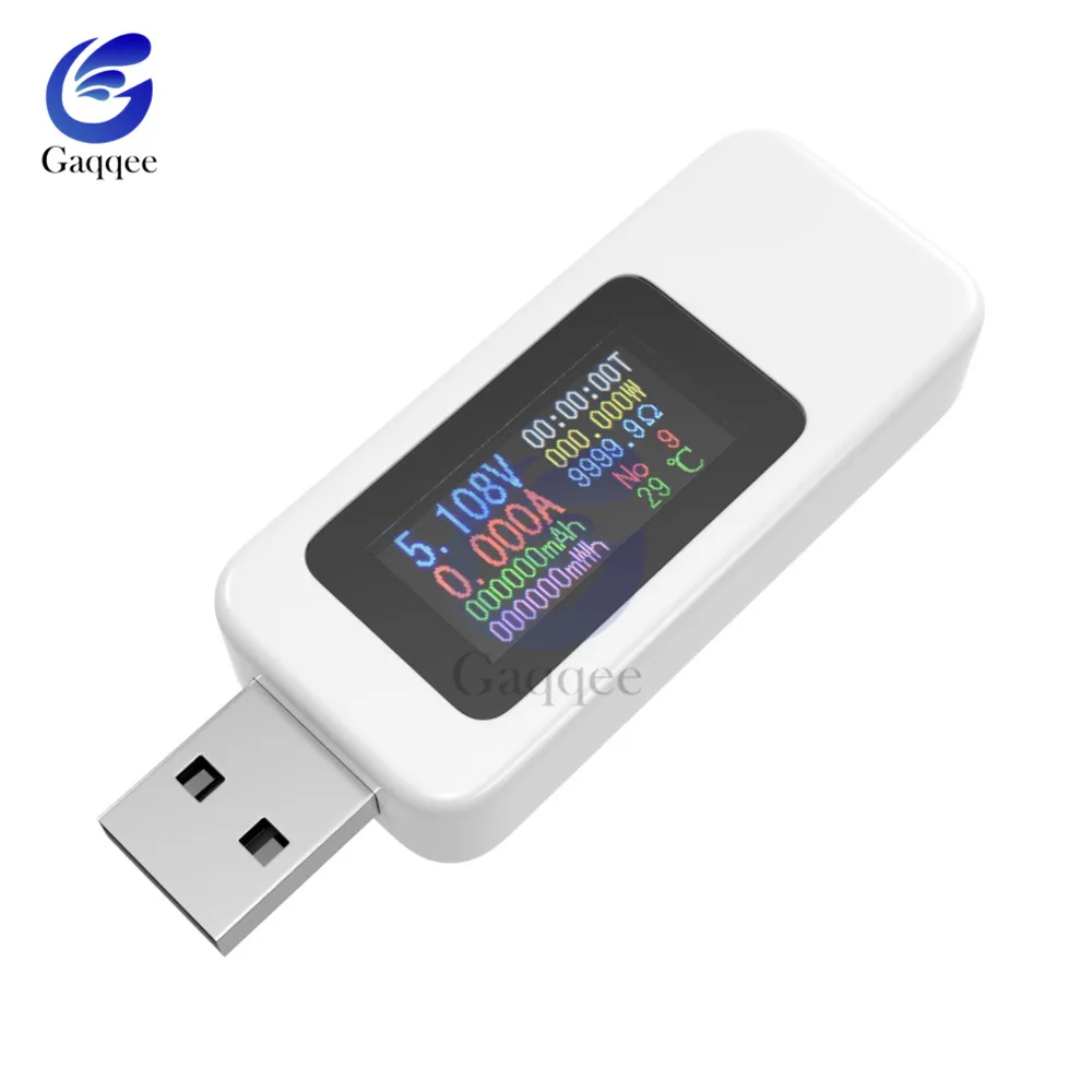 10 в 1 QC2.0 QC3.0 DC USB Тестер измеритель напряжения тока измеритель времени вольтметр цифровой амперметр монитор Индикатор питания зарядное устройство 4-30 в