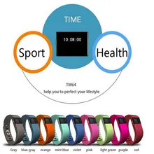 TW64 Cicret Pulsera Reloj Poco Ajuste Miband Inteligente Rastreador de Ejercicios Smartband Aptos Flex Bit Teléfono Bluetooth Gimnasio