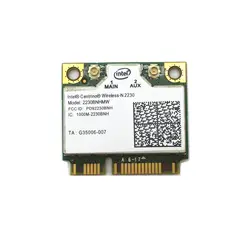 Для беспроводной связи-N Intel 2230 Mini PCI-E 300 Мбит/с Wi-Fi + Bluetooth 4,0 комбинированный адаптер 2230 BNHMW