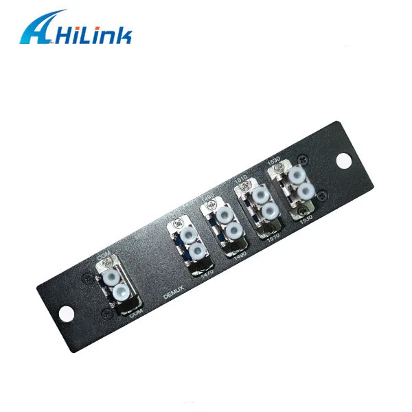 Hilink корпус оптического Кросса Fast Ethernet 4CH модуль CWDM 1470nm~ 1530nm одного волокна 4CH CWDM Mux/Demux