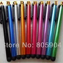 30 шт./лот 10 цветов универсальная емкостная стилус сенсорная ручка для планшет с емкостным экраном PC Mobile