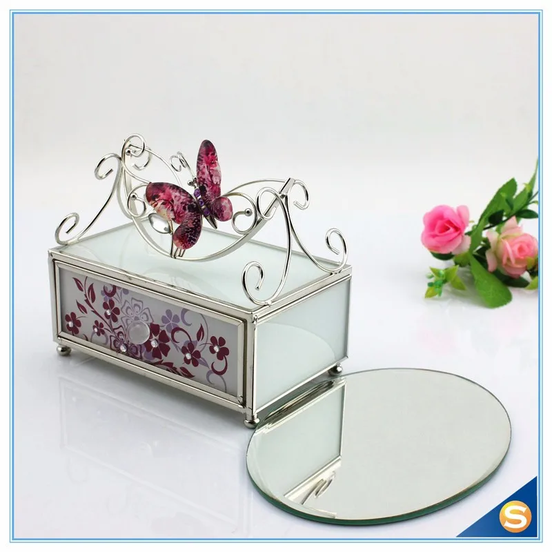Glass jewelry box (2)