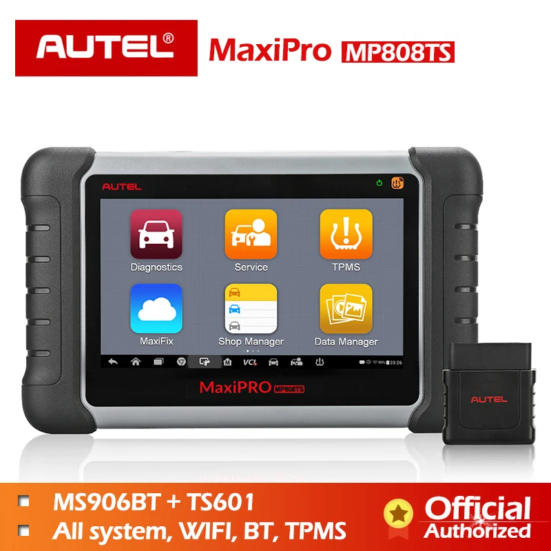 Autel MP808TS Diagnostic Tool Prime of DS808 Better than MS906 MS906TS MS906BT Combine of MS906BT TS601 Wifi Bluetooth Scanner