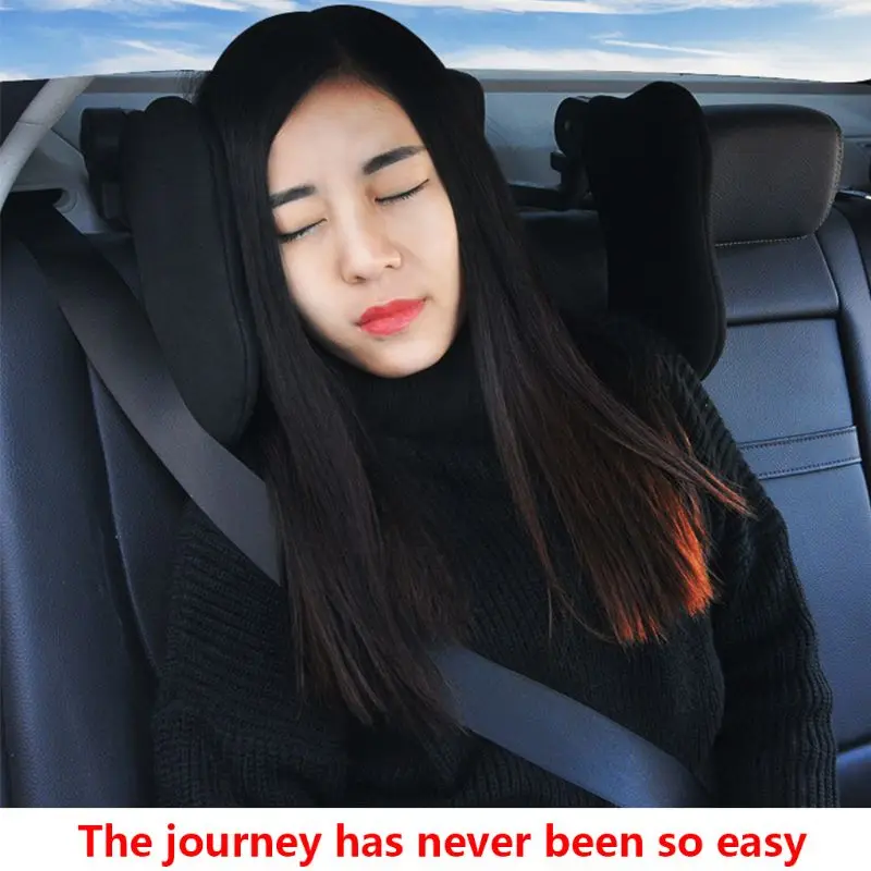 1 Set Unisex Auto Car Travel Head Rest Can Be Any Rotation Vehicle Head Car Sleep Side Pillow Cross-Border Vehicle Neck Pillow