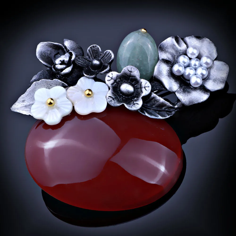

Luxury Crystal Glass Large Tree brooch Vintage Rhinestone Brooch for Women Scarf dress Clip Pins