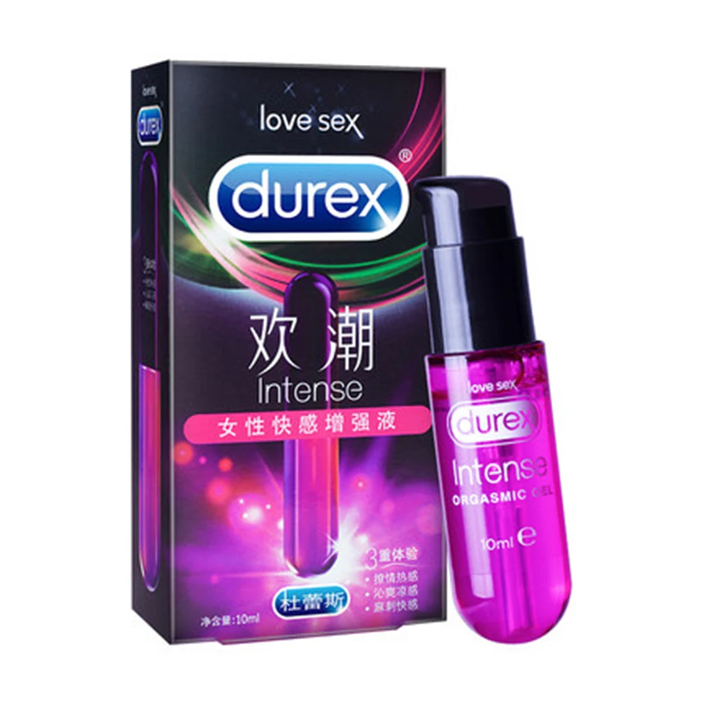 Durex оригинальный интенсивный Orgasmic гель 10 мл лубрикант секс капли Сильное
