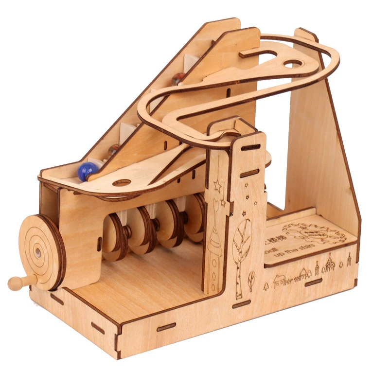 mechanical marble run