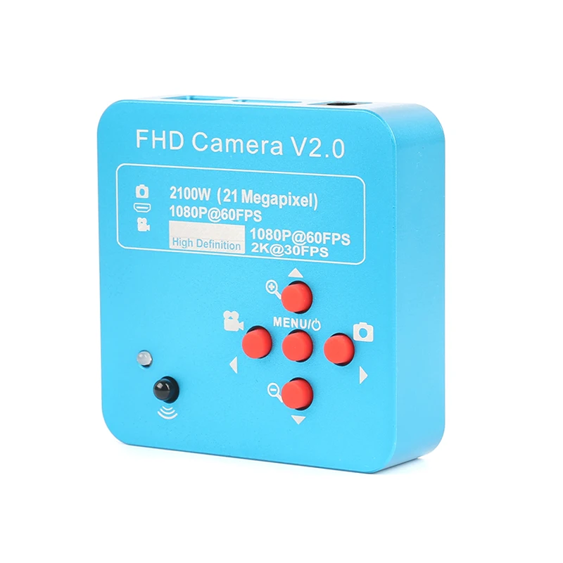 Full HD HDMI USB промышленный микроскоп камера 21MP 2K 1080P 60FPS+ 130X/180X/300X C-Mount объектив для телефона PCB пайки ремонт