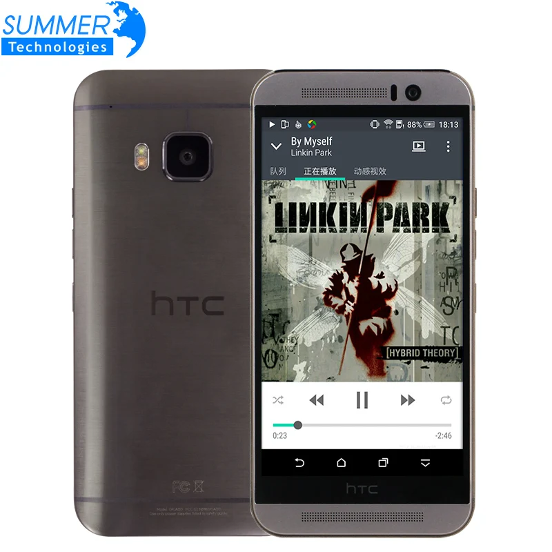 Оригинальный разблокированный мобильный телефон HTC One M9 Octa core Marshmallow Snapdragon 810 4G LTE 3G
