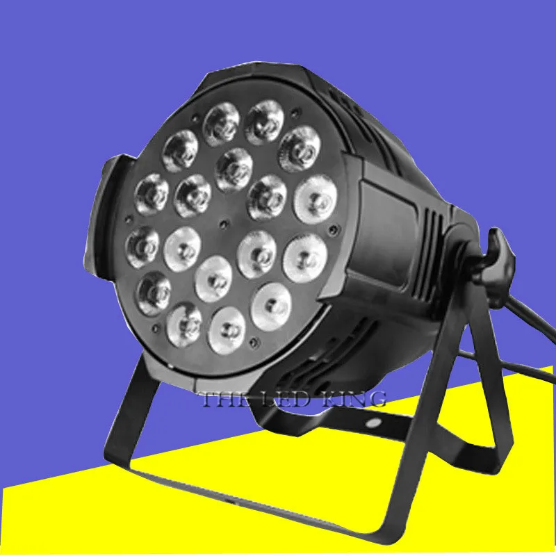 

LED Flat Par RGBWA 5IN1 RGBW 4IN1 DMX Stage Lights Business Lights High Power Light with Professional for Party KTV Disco DJ