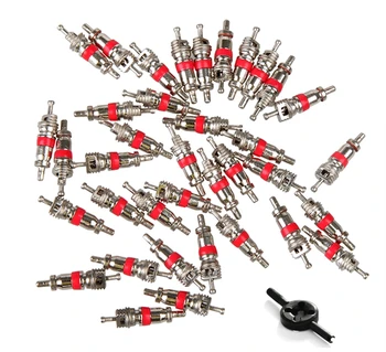 

100 pcs valve core wrench valve key car tire electric vehicle valve cap bicycle valve core switch