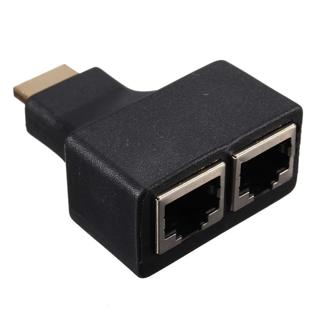 1080p 4K HDMI к RJ45 адаптер двойной Ethernet Сетевой удлинитель от Cat 5/6 3D HDTV