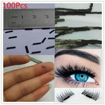 

100Pcs Reusable Magnet Sheet For 3D Magnetic False Eyelashes Extension Handmade drop shipping 1016