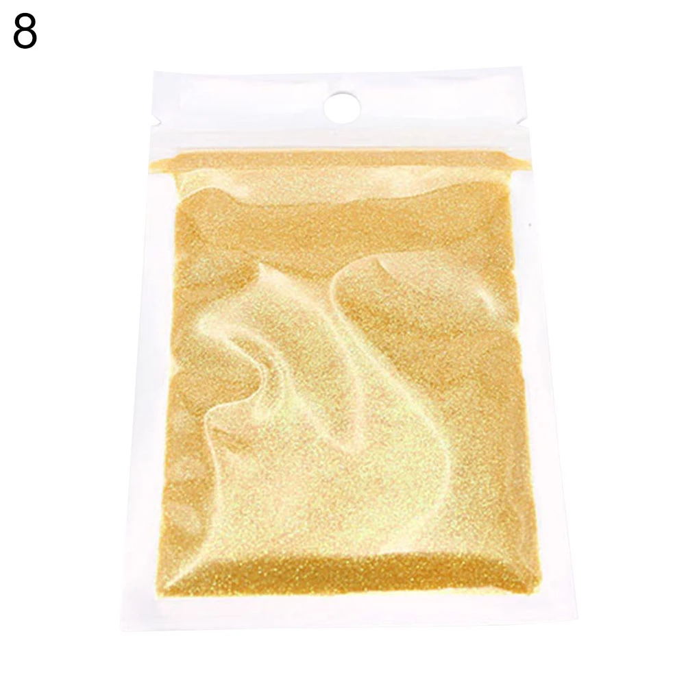 Women Shinning Nail Art Mirror Powder Chrome Pigment Glitters Manicure DIY Tool (2)