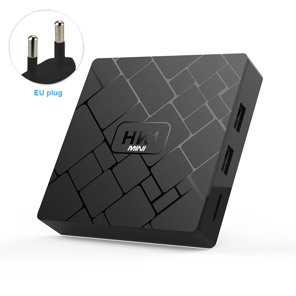 

HK1 Receiver TV Box Media Player Smart 4K HDMI 3D Android 8.1 Mini WIFI Set Top