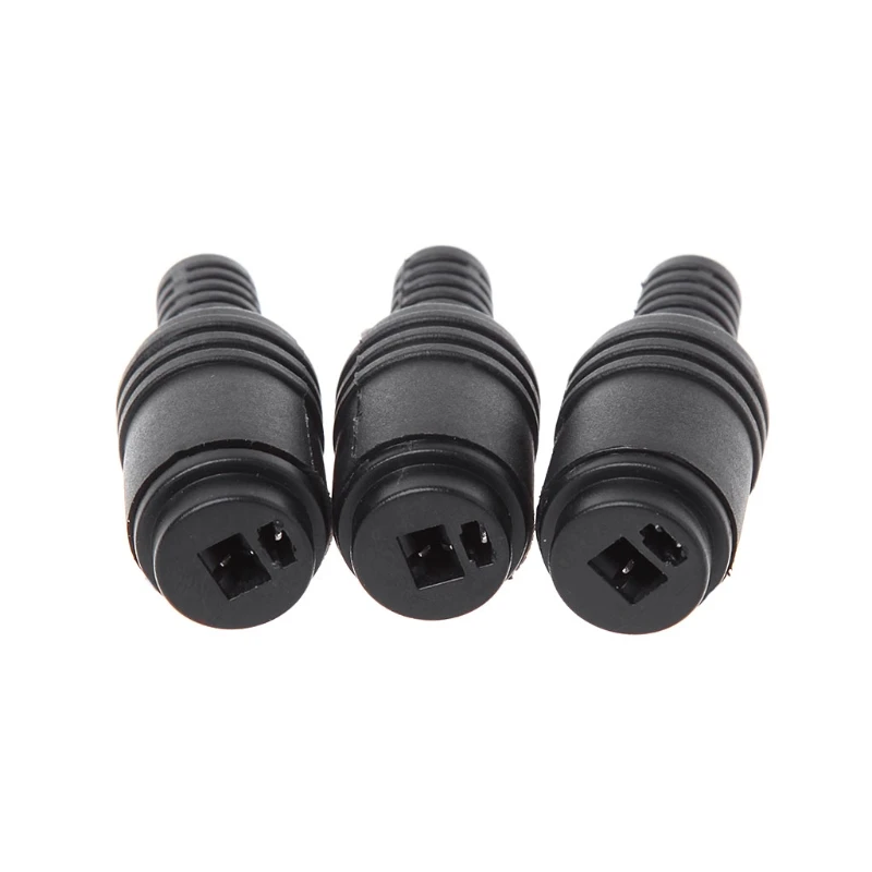 

10 Pcs Speaker Plug DIN 2-Pin Plug Hifi Loudspeaker Cable Solder Connector