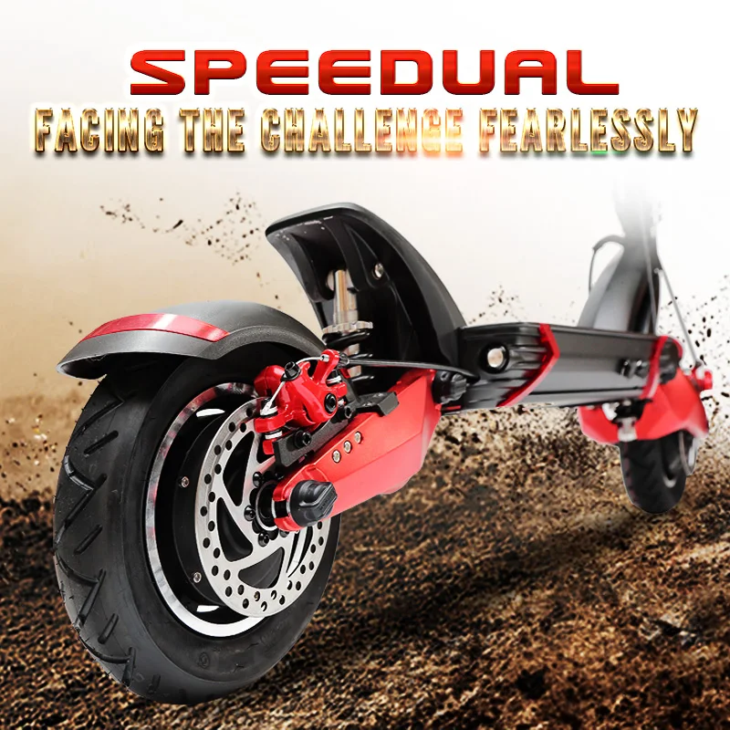 Macury Speedual 10 дюймовый двухмоторный электрический скутер ZERO 10X 52V 60V внедорожный
