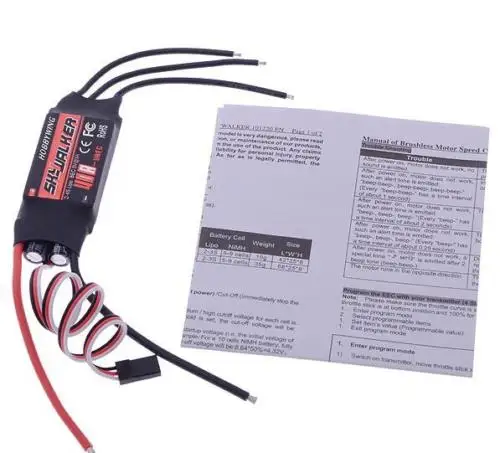 

Hobbywing SKYWALKER 2-4S 40A Electric Speed Control ESC UBEC For RC Aircraft