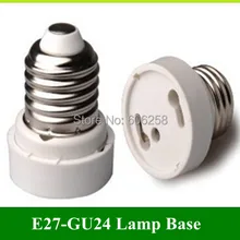 Основы для пересчета E27 GU24 лампа переходник патрон преобразователь GU24 локальное освещение аксессуары 10 шт