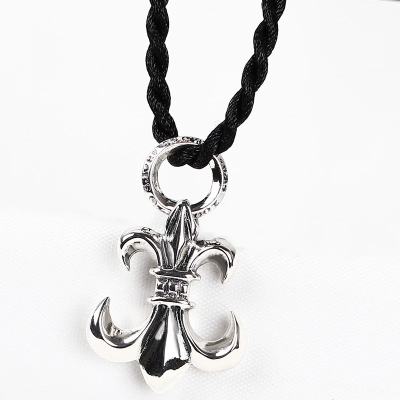 

2018 Jewelry S925 Silver Jewelry Trendy Fashion Anchors Silver Pendants Men's Necklace Pendant Party Holiday Gifts