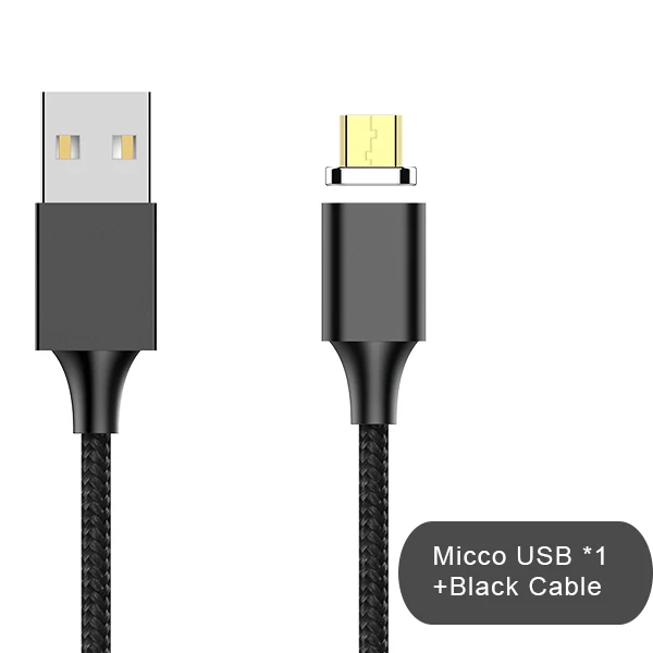 NOHON Магнитный зарядный шнур, кабель для синхронизации данных, 8 Pin, для iPhone X 10, 8, 7, 6, 5 Plus, для iPad Mini, IOS 9, 10, 11, кабель для зарядного устройства - Цвет: Micro usb with cable