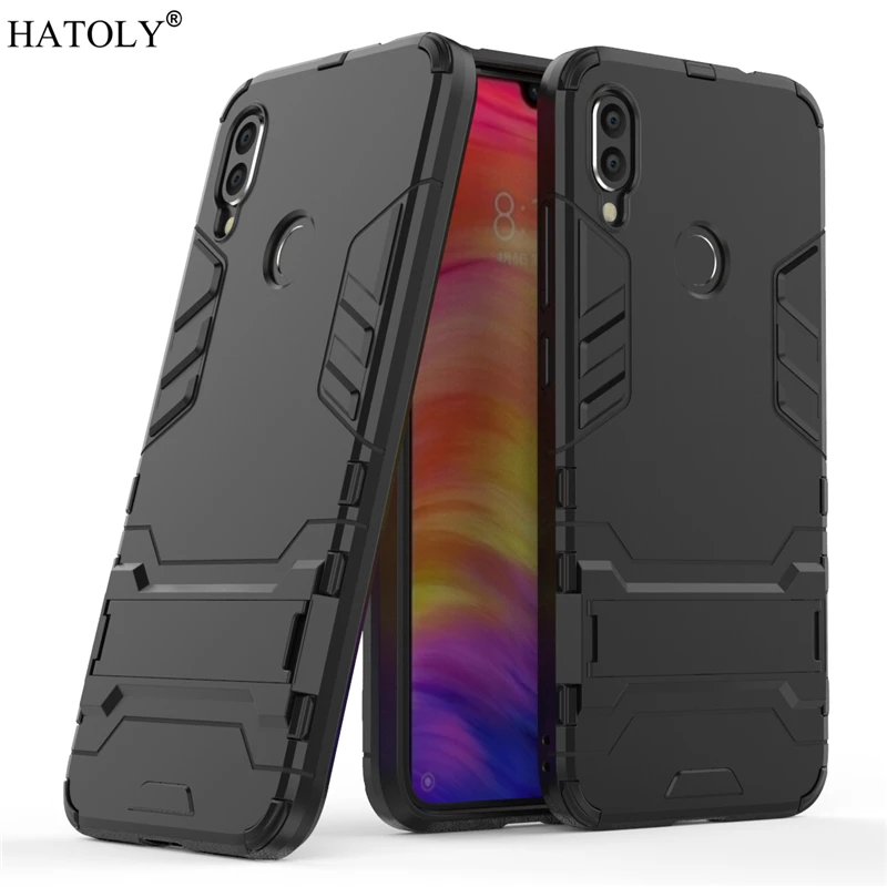 

Cover Xiaomi Redmi Note 7 Case Rubber Robot Armor Hard PC Back Cover for Xiaomi Redmi Note 7 Phone Case for Xiaomi Redmi Note 7