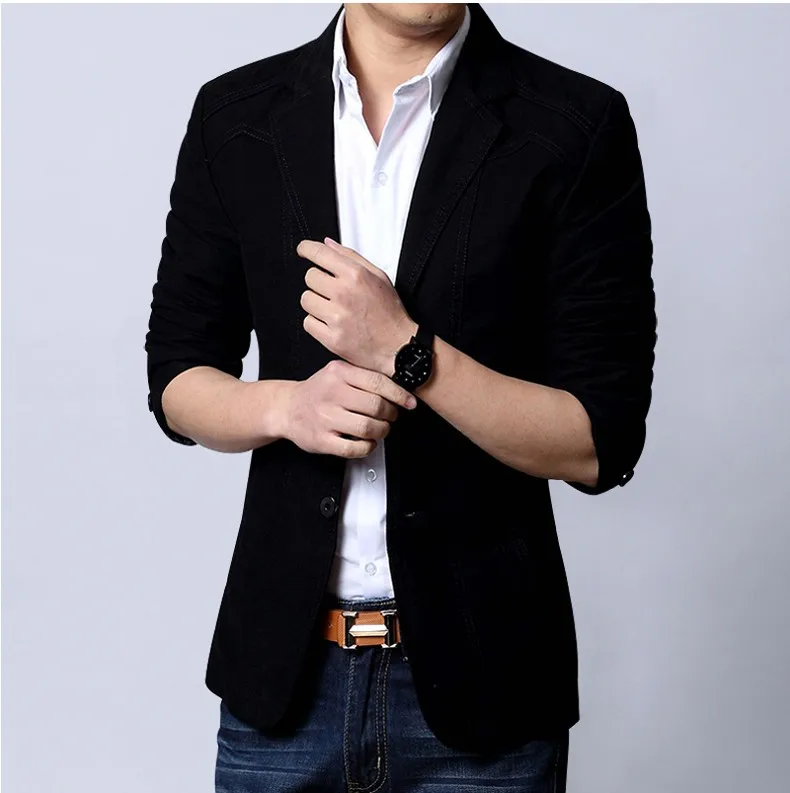 otton Solid color Men Classic Leisure Suits MWC MOOWNUC 2018 Business Casual Fashion Coat Slim Fit High Quality Brand Blazer otton Solid color Men Classic Leisure Suits MWC MOOWNUC 2018 Business Casual Fashion Coat Slim Fit High Quality Brand Blazer