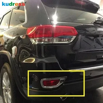 

For Jeep Grand Cherokee 2011 2012 2013 2014 2015 Tail Fog light Lamp Shades Frames Rear Fog Light Lamp Covers