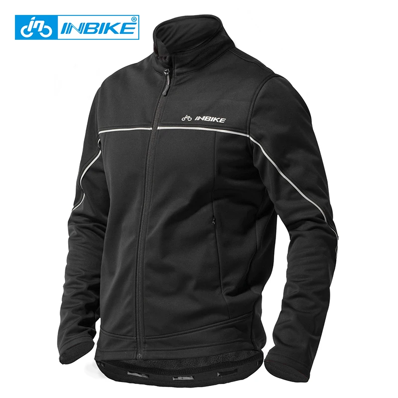 INBIKE Winter Man Cycling Clothes Windproof ThermalWarm Bicycle Apparel Riding Coat MTB Road Bike Clothing Outdoor Sport Jacket