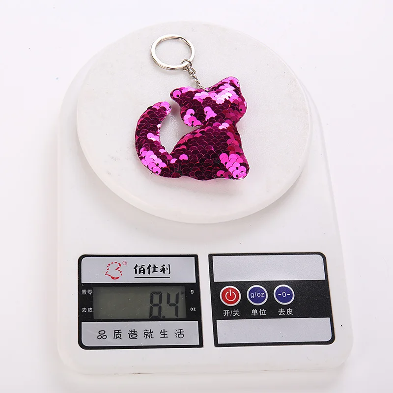 1Pcs Cute Women Pegasus Unicorn Keychains for Women Key Chain Sequins Key Ring Gifts for Women Llaveros Mujer Charms Porte Clef Fashion Jewelry