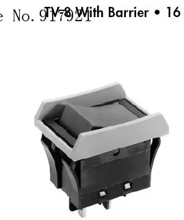 

[ZOB] Japan nkk button switch ship switch JWM22 JWMW22 JWL22 Bipolar TV-8 Current 16A --10pcs/lot