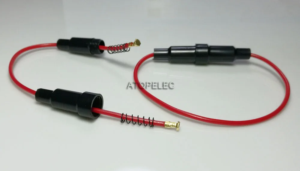 20PCS Red Insulated Fork Spade Wire Connector Electrical Crimp Terminal M4BRIC