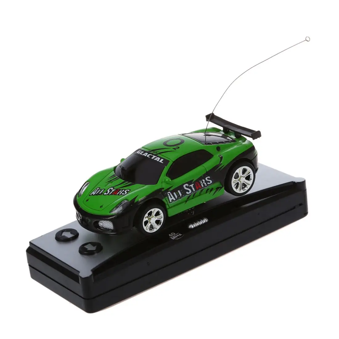 Горячие AMS-Мини RC автомобиль с дистанционным управлением игрушечные гоночные автомобили в банка с напитком 1:58 (зеленый) Новый