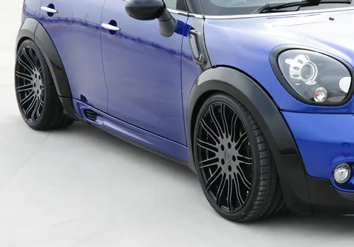 Для 10-16 Mini Countryman R60 MON style комплект из углеродного волокна над крылом+ 20 мм(только JCW) глянцевый Набор для арки