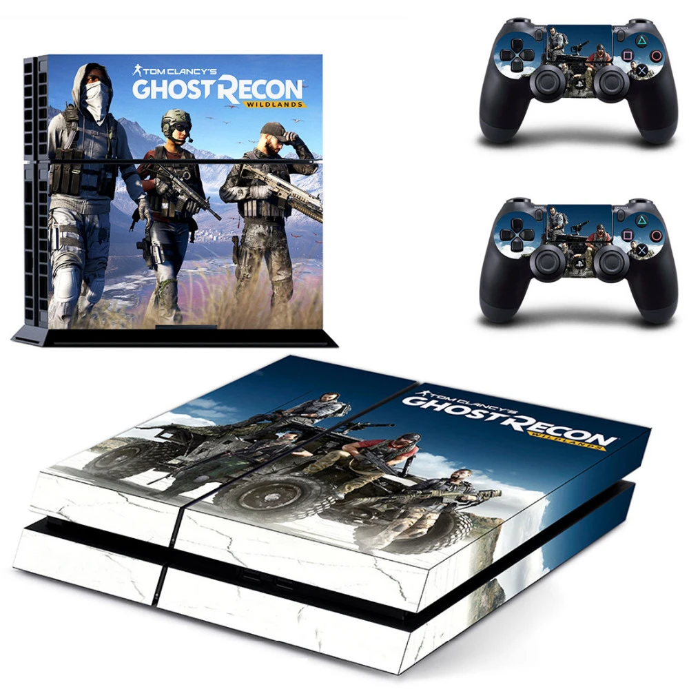 Tom Clancy's Ghost Recon: Wildlands PS4 Skin Sticker for Sony PlayStation 4 Console and Skin PS4 Vinyl|Stickers| - AliExpress