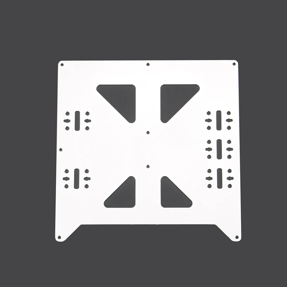 Алюминиевая Y карета анодированная пластина с SC8UU pgrade Prusa i3 V2 Горячая кровать опорная пластина для Prusa i3 RepRap DIY части 3d принтера
