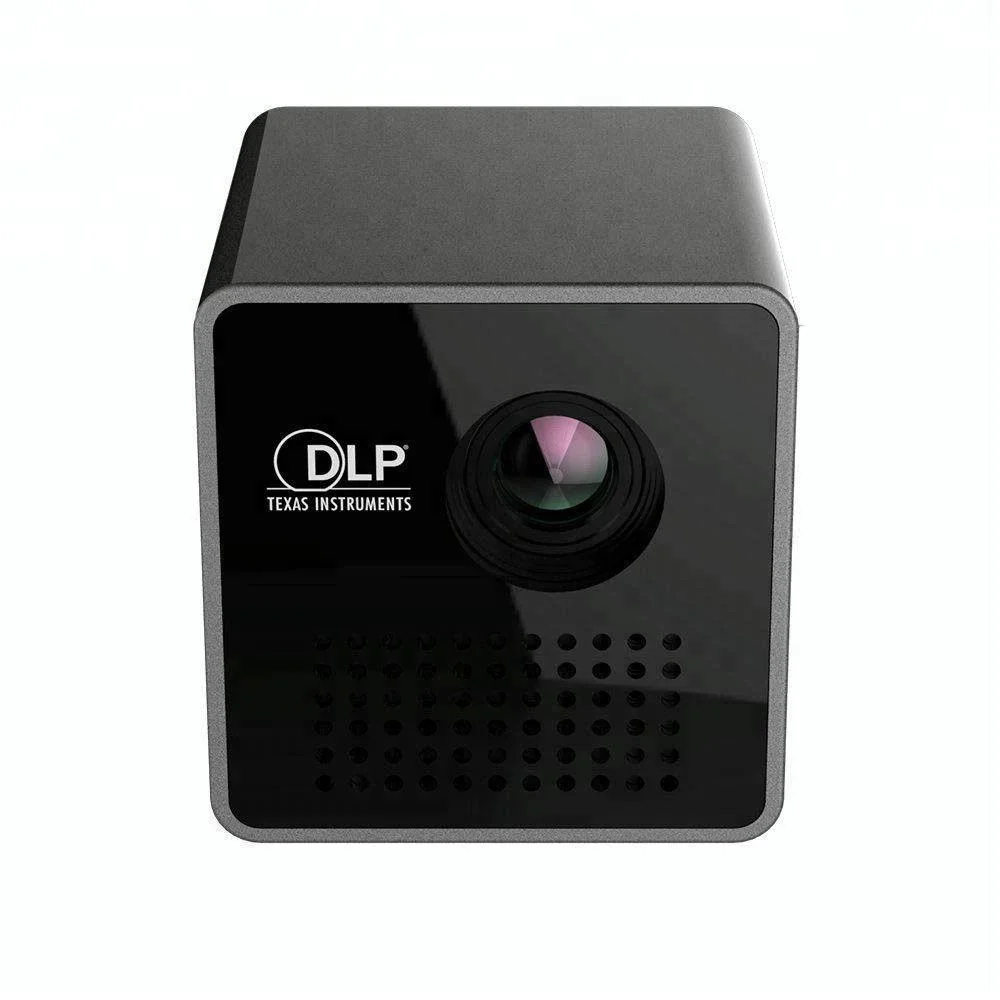 UNIC последнее обновление мини-проектор P1 Plus H легко переносить Wi-Fi DLP проектор HD проекция воспроизведение с TF картой