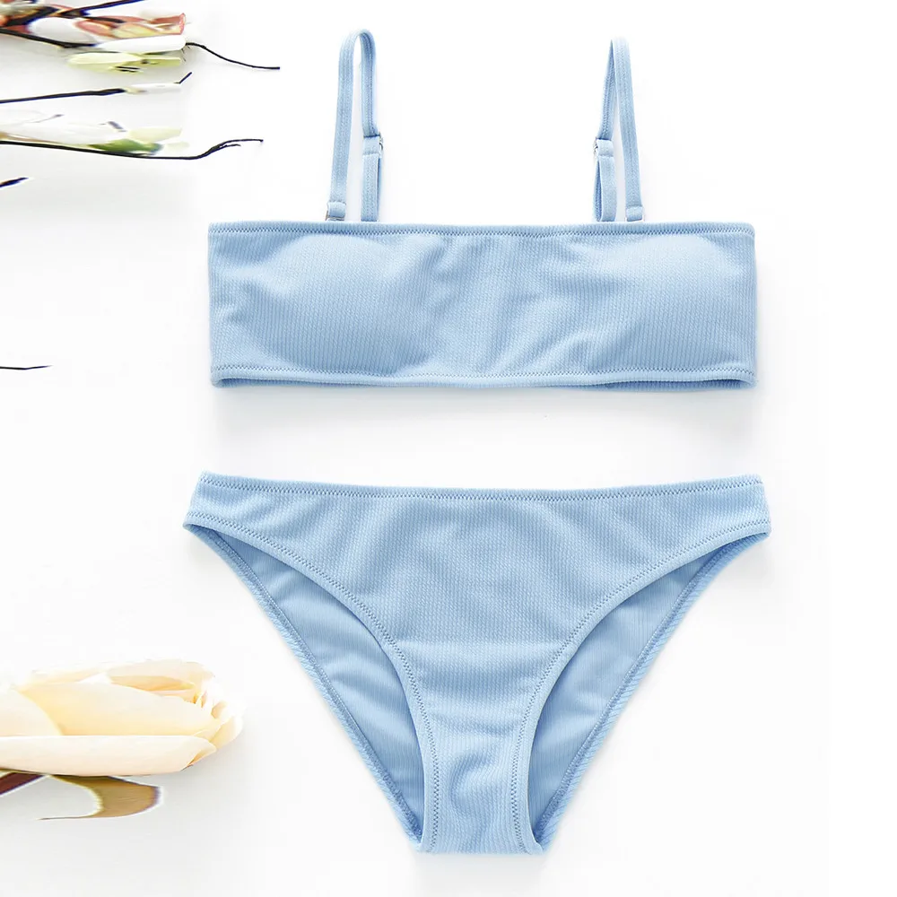 

Womens Swimming Suit Bikini Beach Swimsuit Bather Women Push-Up Padded Bra Beach Bikini Set Swimsuit Sexy Swimwear