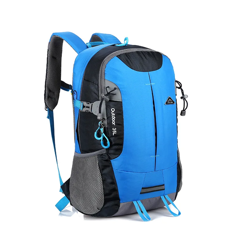 Водонепроницаемые 35Л походные треккинговые сумки для спорта на открытом воздухе, альпинизма, кемпинга, охоты, рюкзаки для мужчин и женщин, велосипедные дорожные рюкзаки - Цвет: Color 1