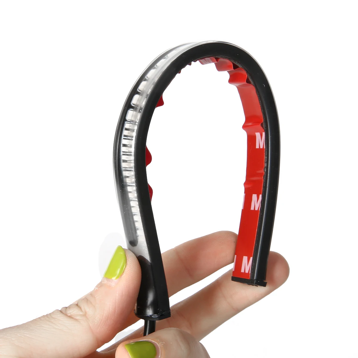New Arrival 1PC Universal Flexible LED Brake Tail Stop Light Motorcycle Turn Signal License Plate Strip Mayitr