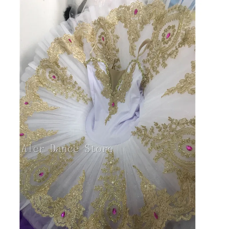 Clássico manga curta puff giselle ballet traje