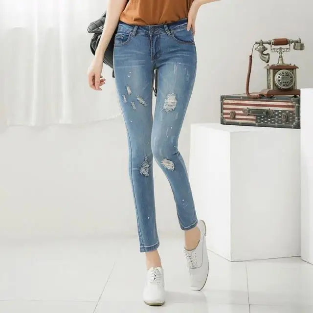 Pantalones de mezclilla skinny Clearance