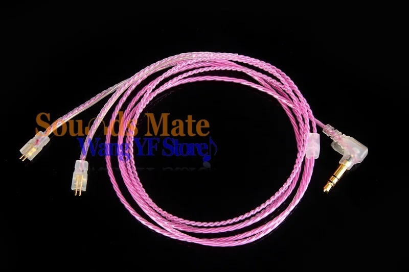 Silver Plated 6N OFC Cable For Ultimate Ears UE TF5 TF10 10pro TF15 SF5 Pro SF3 4 Colors Select