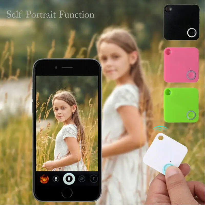 

Bluetooth Mini GPS Tracker Anti-Lost Alarm Remote Finder Locator Smartphone Portable GPS Tracker Device For Pet Kids Key