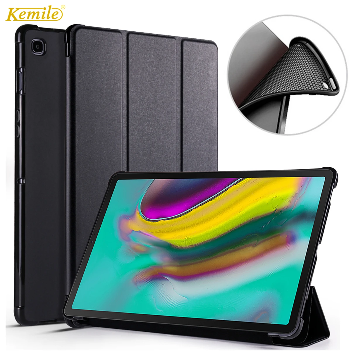 

TPU soft Case for Samsung Galaxy Tab S5E 10.5 SM-T720 SM-T725 Case Ultra Slim funda Stand cover for Galaxy Tab S5e T720 tablet