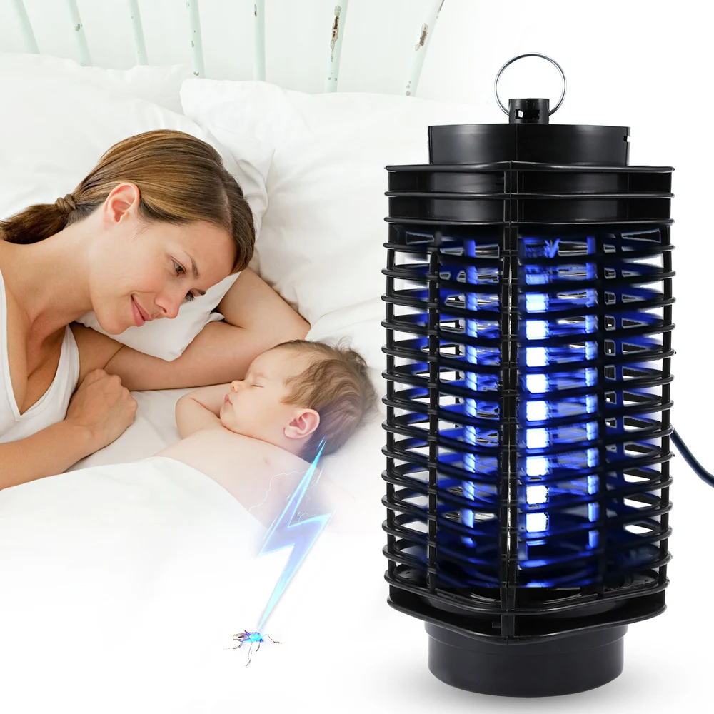 

Electronics Mosquito Killer Lamp LED Flying Bug Traps Light Photocatalyst Led Night Lamp Insect Black Killing Pest EU US Plug
