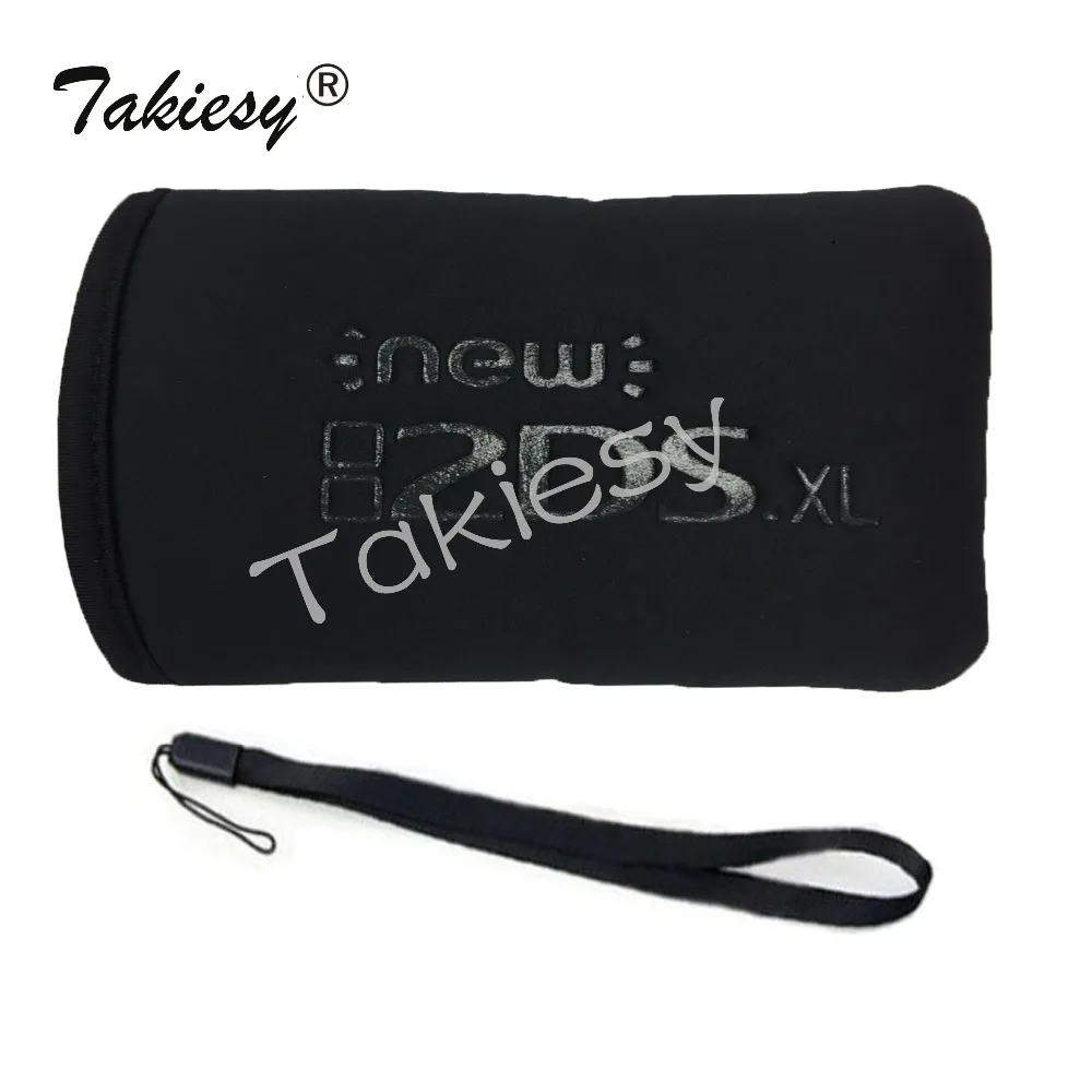 Soft Cloth Protective Travel Carrying Storage Bag Pouch Case &ampwrist strap for Nintendo New 2DS XL/LL 2DSXL/2DSLL Protector Cover |