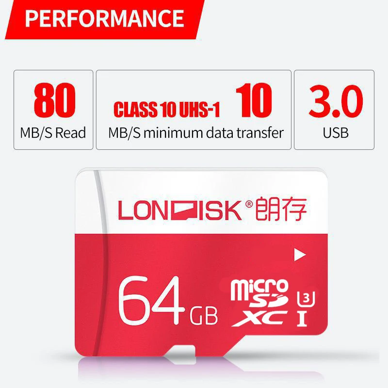 Londisk Карта Micro Sd 16 ГБ 32 ГБ 64 ГБ 128 ГБ UHS-3 Class10 Памяти карты Флэш-Карты Памяти Microsd TF Карта для смартфона планшета камеры