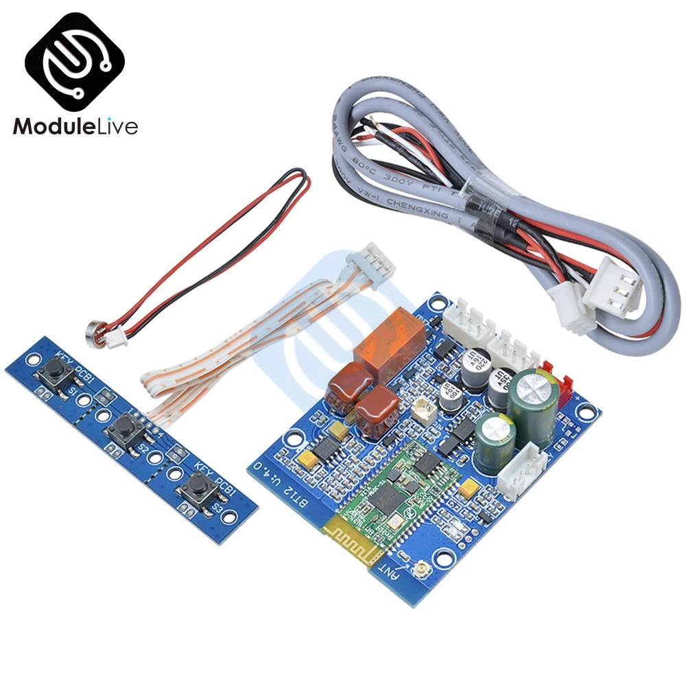 

CSR8645 CSR BLE 4.0 Bluetooth Audio Receiver Music APT-X Stereo Wireless Wifi Board Module For Amplifer Audio Speaker